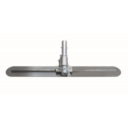 Picture of 36" Round End Blue Steel Fresno Trowel with EZY-Tilt® Bracket