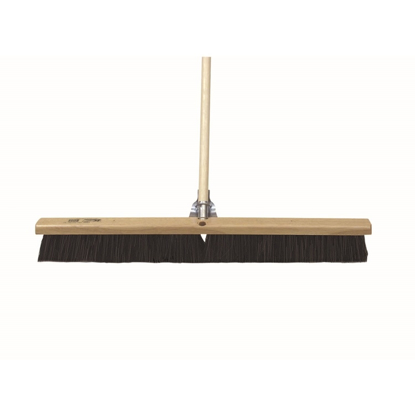 Picture of 24" Wood Concrete Floor Broom with Handle