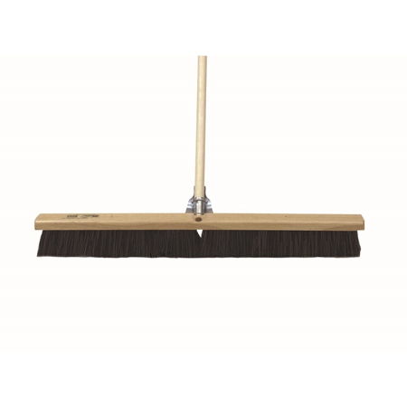 Picture of 24" Wood Concrete Floor Broom with Handle