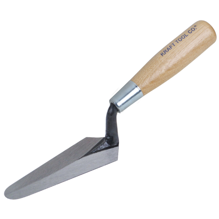 Picture of 5" x 1-3/4" Cross Joint Trowel with Wood Handle