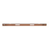 Picture of 48” Professional Asphalt Mahogany I-Beam Level (2 Vials)