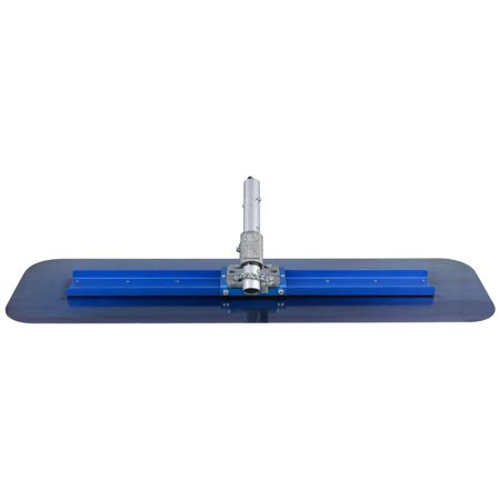 Picture of 48" Big "D" Flat End Blue Steel Float with EZY-Tilt® II Bracket