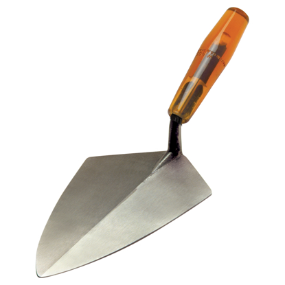 Picture of 11” Wide Heel Brick Trowel with Plastic Handle