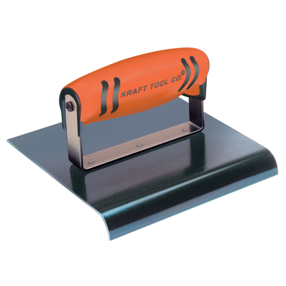 Picture of 6" x 3"  3/8"R Blue Steel Edger with ProForm® Handle