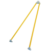 Picture of Gator Tools™ 8' x 2" x 4" Diamond XX™ Paving Float Kit with Bracket, Out Riggers, & 3 Handles