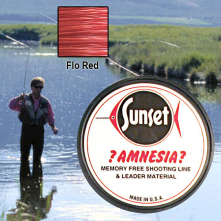 Picture of 40 lb. Red Amnesia Memory Free Fishing Line (Box of 10 spools)