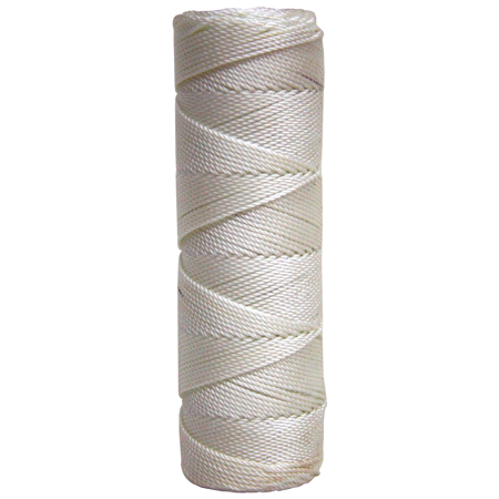 Picture of White Twisted Nylon Mason's Line - 350' Tube