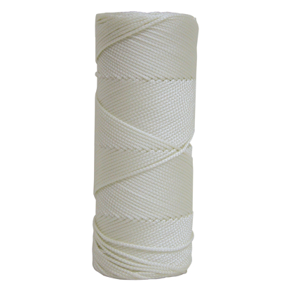 Picture of White Braided Nylon Mason's Line - 500' Tube