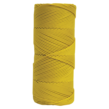 Picture of Yellow Braided Nylon Mason's Line - 500' Tube