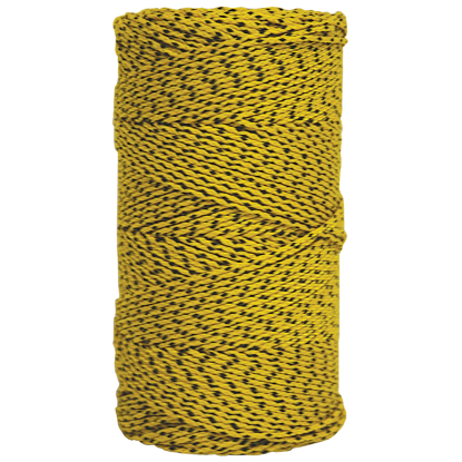 Picture of W. Rose™ Super Tough Bonded Braided  Yellow & Black Nylon Mason's Line - 685'